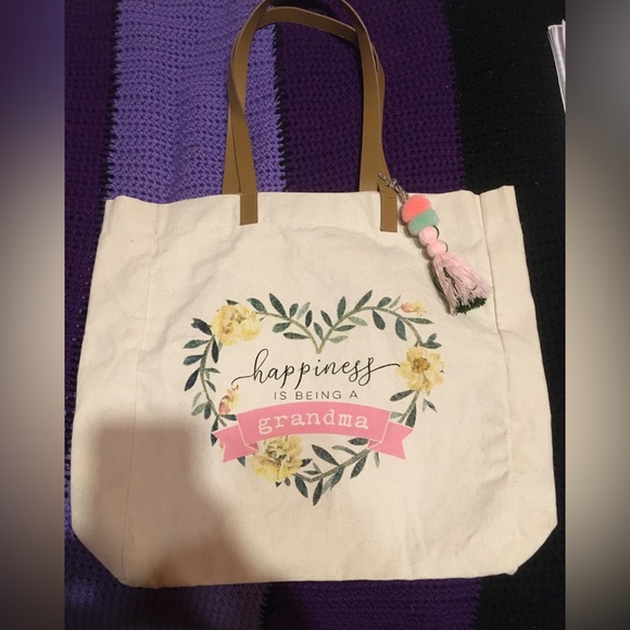 NEW GRANDMA Tote bag - Picture 1 of 8